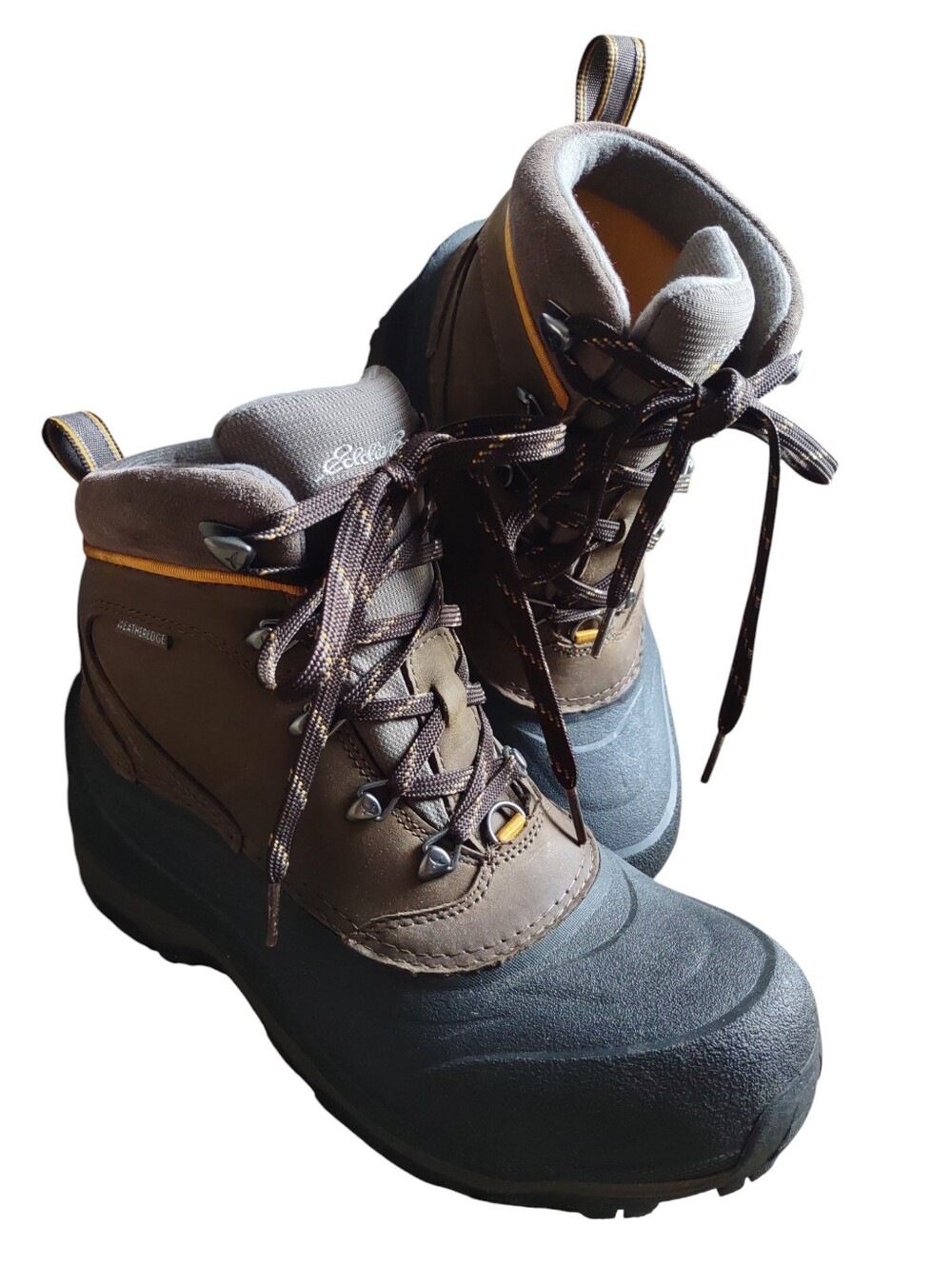 Eddie Bauer Size 8 Men's Snowfoil Waterproof Boots